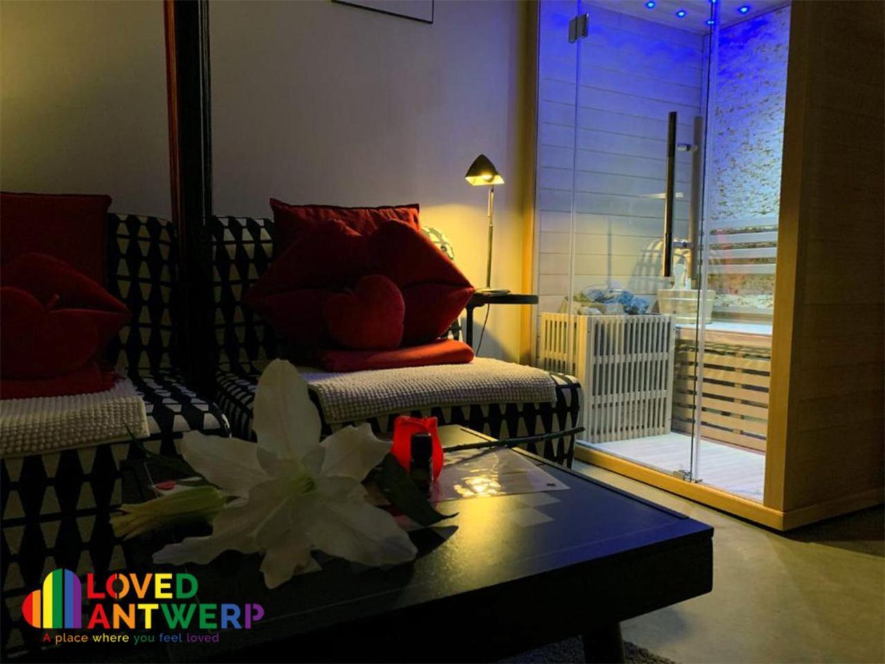 Wellness Loft With Sauna, Jacuzzi, Roof Terrace & Amazing View Apartment Antwerp Exterior photo