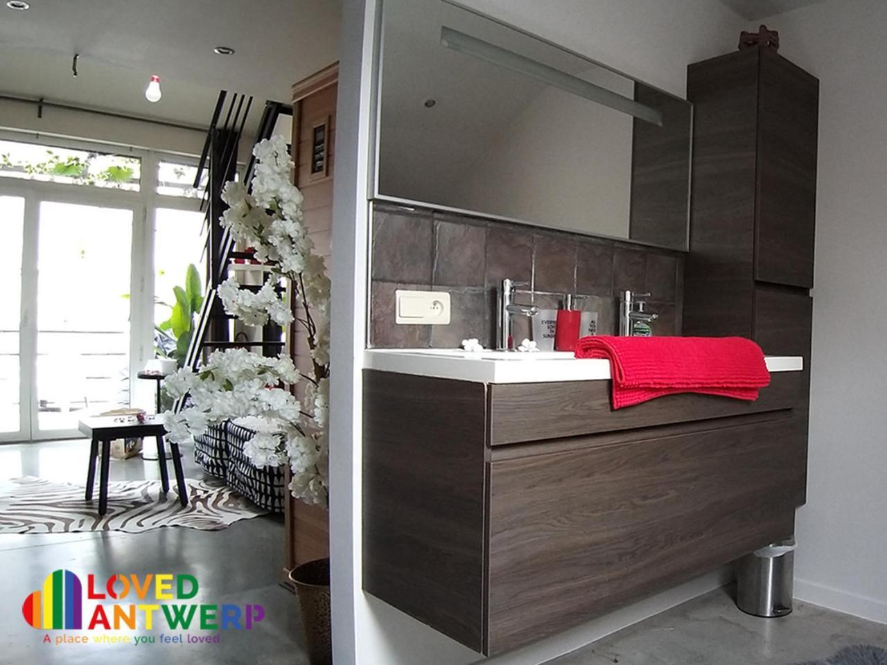 Wellness Loft With Sauna, Jacuzzi, Roof Terrace & Amazing View Apartment Antwerp Exterior photo
