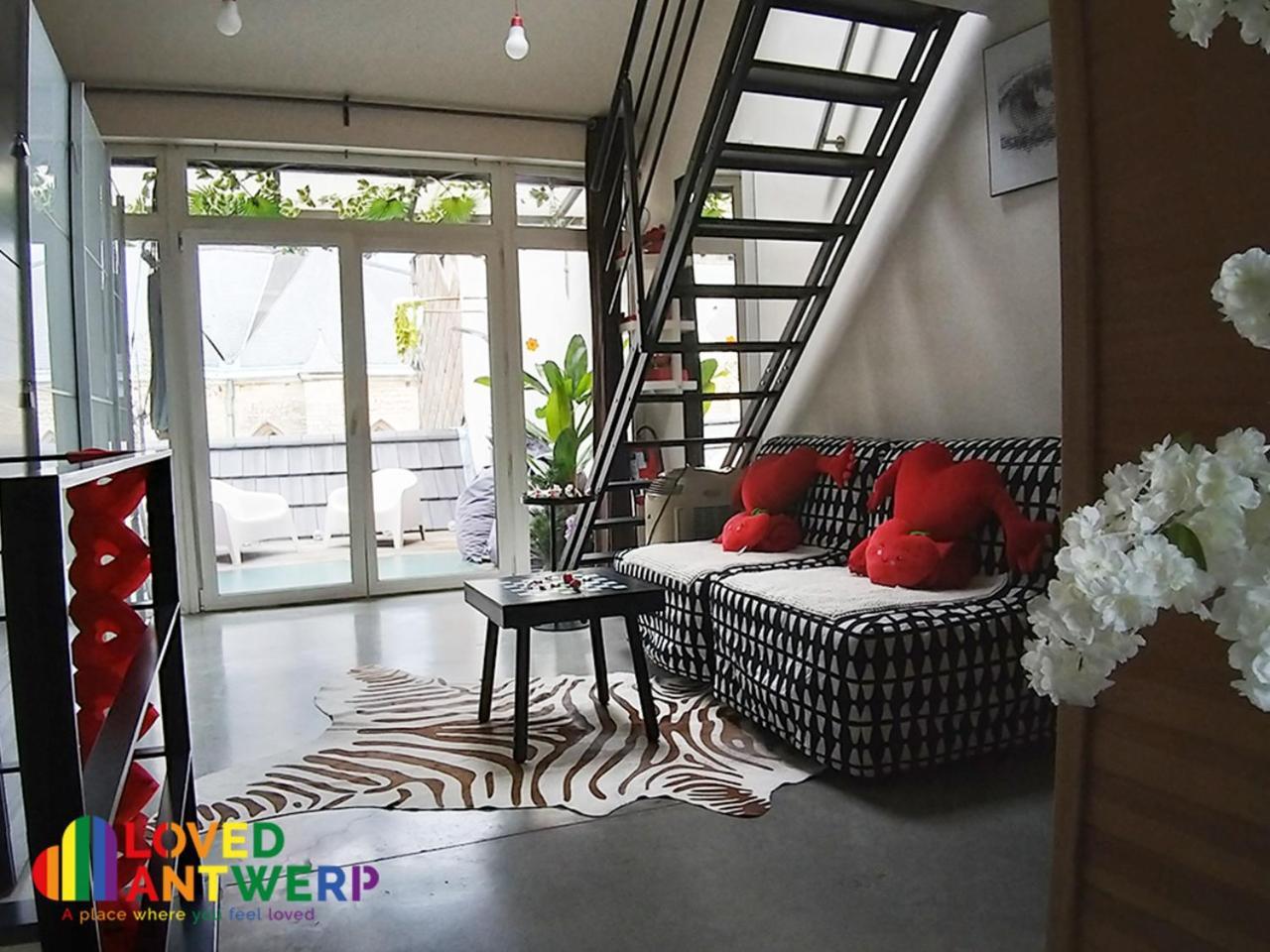 Wellness Loft With Sauna, Jacuzzi, Roof Terrace & Amazing View Apartment Antwerp Exterior photo